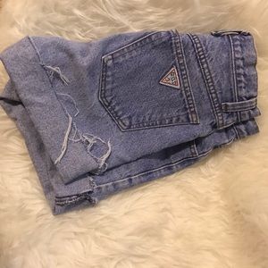 Vintage GUESS high waisted shorts